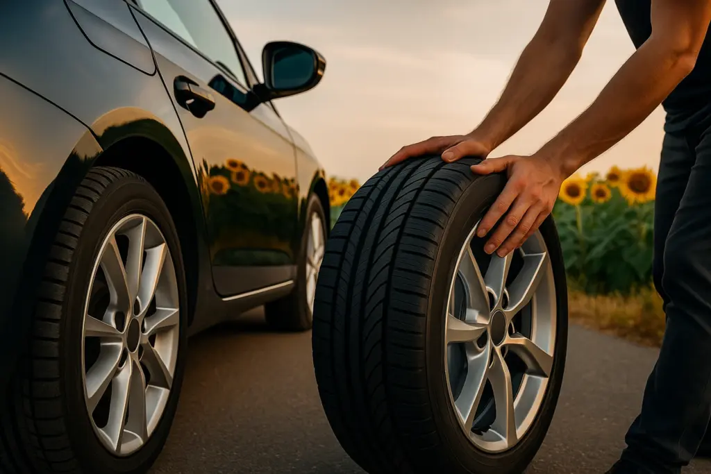 Текущее изображение: Sommerreifen wechseln in München – professioneller Reifenwechsel bei Belle Vue