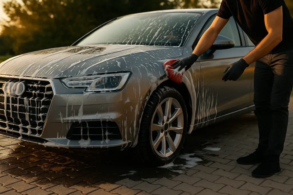 Текущее изображение: Professionelle Autopflege Tipps und Tricks – Fahrzeugpflege bei Belle Vue München